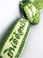 カービング作品